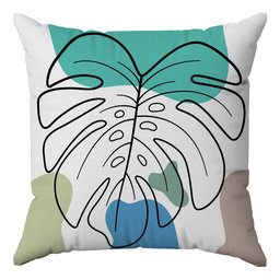 Kit Capas Almofadas Decorativas Folhas 6 45x45 - ID Decor - 5