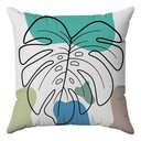 Ver imagem 5 de Kit Capas Almofadas Decorativas Folhas 6 45x45 - ID Decor