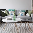 Ver imagem 7 de Kit Capas Almofadas Decorativas Folhas 6 45x45 - ID Decor