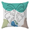 Ver imagem 4 de Kit Capas Almofadas Decorativas Folhas 6 45x45 - ID Decor