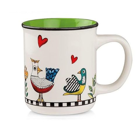 Caneca Mug Verde 380ml ? Cocoricó