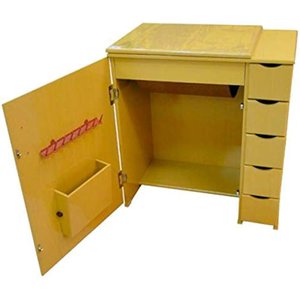 Gabinete C/ 5 Gavetas Máquina de Costura Doméstica Elgin