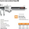 Paquímetro Digital com Nível de Proteção Ip54 - Resolução de 0,01mm/.0005 - Cap. 150mm/6 - 3