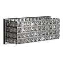 Ver imagem 1 de Luminária Arandela K9 Cristal Legítimo Base em Inox - 4560