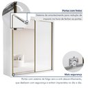 Ver mais imagens de Guarda Roupa Casal 2 Portas de Correr Chicago 