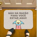 Ver imagem 1 de Tapete Drpepper Paiaço Não Há Razão para Você Estar Aqui