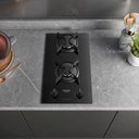 Ver imagem 3 de Cooktop 2 Bocas com Mesa de Vidro Dako Supreme Bivolt Mega Chama