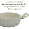 Panela Caçarola Antiaderente Cerâmica Ibiza Vanilla 20cm - Casambiente - 5