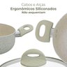 Panela Caçarola Antiaderente Cerâmica Ibiza Vanilla 20cm - Casambiente - 3