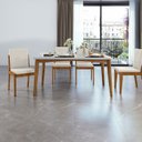 Ver imagem 1 de Conjunto Sala de Jantar Mesa Monalisa com 4 Cadeiras Lady em Madeira Maciça