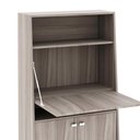 Ver imagem 4 de Armário Multiuso com 1 Porta Retrátil Me4136 Carvalho Tecnomobili