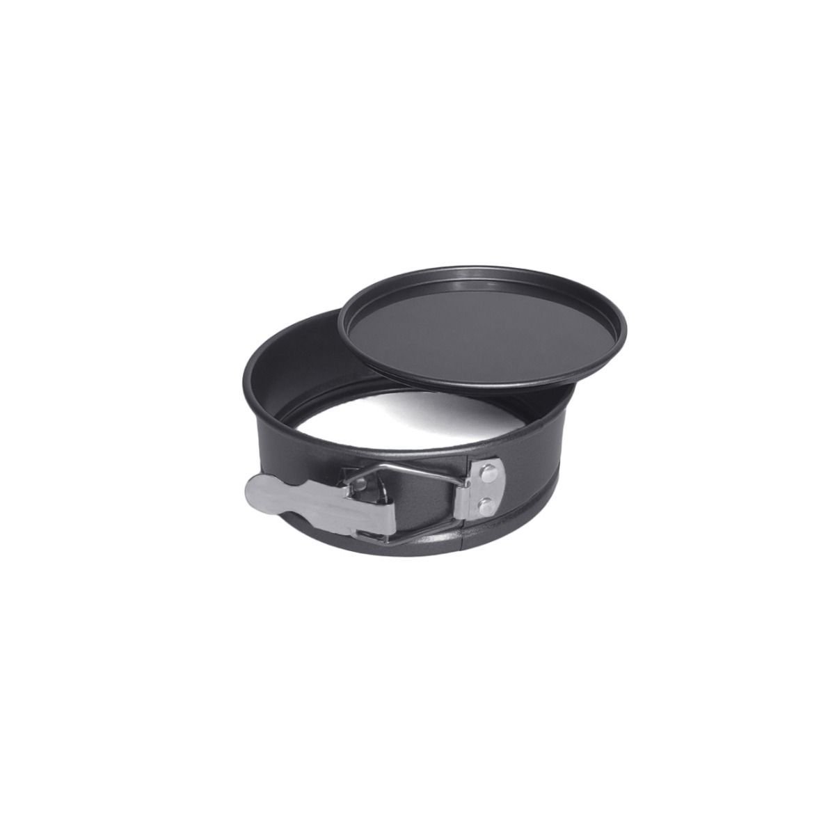 Forma Antiaderente Mini Bolo Torta Assadeira Fundo Removivel - 1