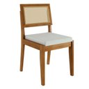 Ver imagem 4 de Conjunto Sala de Jantar Mesa Monalisa com 4 Cadeiras Rainha em Madeira Maciça