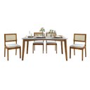 Ver imagem 5 de Conjunto Sala de Jantar Mesa Monalisa com 4 Cadeiras Rainha em Madeira Maciça
