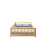 Cama Montessoriana Wave Casal e moldura com Led Casatema - 16