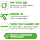 Ver imagem 2 de Mangueira De Jardim 30m Metros Reforçada Chata Antitorção | Ledmang