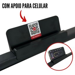 Esteira Elétrica Ergométrica Dobrável Portátil 2 em 1 120kg 10km/h 2.0hp Importway Iwest2x1-10 - 3