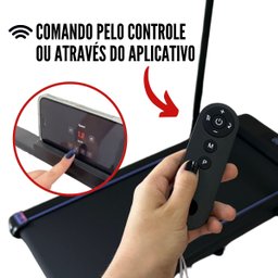 Esteira Elétrica Ergométrica Dobrável Portátil 2 em 1 120kg 10km/h 2.0hp Importway Iwest2x1-10 - 4