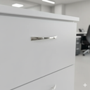 Ver imagem 4 de Gaveteiro 3 Gavetas Mdf com 2 Compartimentos Secretos, Gaveta Secreta - Branco