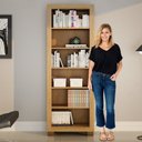 Ver imagem 7 de Conjunto Estante Flex 5 Prateleiras e Escrivaninha com 1 Porta