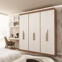 Ver imagem 1 de Guarda Roupa Casal 6 Portas Lugano