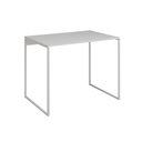 Ver imagem 1 de Mesa para Escritório Industrial Base Ferro Branco Tampo Mdp Branco 110x50