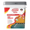 Ver imagem 2 de Tinta Acrílica Premium Piso Fosca Cor Branco 18L Antimofo Baixo Odor Durín