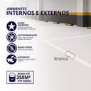 Ver imagem 1 de Tinta Acrílica Premium Piso Fosca Cor Branco 18L Antimofo Baixo Odor Durín