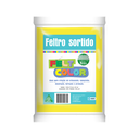 Ver imagem 1 de Feltro Feltcolor Liso Amarelo Canário- 70cm X 50cm