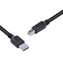 Ver imagem 4 de Cabo para Impressora Usb a 2.0 Macho para Usb B 2.0 Macho 28awg Puro Cobre 3 Metros - Puabm2-3