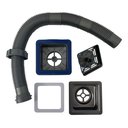 Ver mais imagens de Cuba Gourmet Quadrada Aço Inox 304 78x45cm e Torneira Preta