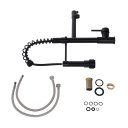 Ver imagem 7 de Cuba Gourmet Quadrada Aço Inox 304 78x45cm e Torneira Preta