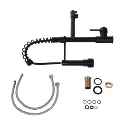 Cuba Gourmet Quadrada Aço Inox 304 78x45cm e Torneira Preta - 7