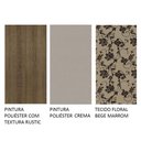 Ver mais imagens de Kit 6 Cadeiras 4291 Madesa - Rustic/crema/bege Marrom