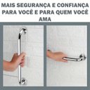 Ver imagem 2 de Alça Apoio Reta 30cm Barra Suporte Anti Queda Idoso Gestante Crianças Corrimao Segurança Pcd