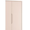 Ver imagem 4 de Guarda-Roupa Retrô 2 Portas Théo New Rosa Fosco com Madeira - MoveisAqui