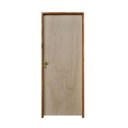 Ver imagem 2 de Porta Lisa Mescla 210x100 Batente 09 cm Fechadura Interna Taco de Golf Rodam Abertura Direita Marrom