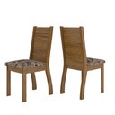 Ver imagem 6 de Conjunto Mesa Cedro Off Tampo Giratório 8 Cadeiras Off White