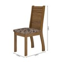Ver imagem 4 de Conjunto Mesa Cedro Off Tampo Giratório 8 Cadeiras Off White