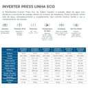Ver imagem 5 de Pressurizador com Inversor de Frequência Syllent Inverter Press Eco 2cv 220v Super Silenciosa