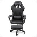Ver imagem 3 de Cadeira Gamer Stillus Ergonômica Oficial Apoio de Pés Preto