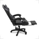 Ver imagem 2 de Cadeira Gamer Stillus Ergonômica Oficial Apoio de Pés Preto