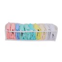 Ver imagem 2 de Colmeia Organizadora para Roupas de Bebê e Criança Body Camisetinhas em Pvc e Viés Branco 40cx15lx10