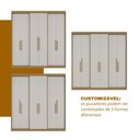 Ver imagem 7 de Guarda Roupa Casal 6 Portas Lugano
