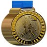 Kit 100 Medalha 4,5cm Basquete Basquetebol Premiação Colégio Bronze - 1