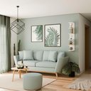 Ver imagem 3 de Prateleira de Canto Lyra 5 Nichos Decorativos Branco para Sala Quarto Livros