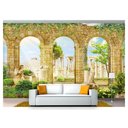 Ver imagem 1 de Papel De Parede Paisagem Digital Grécia Antiga Dah35