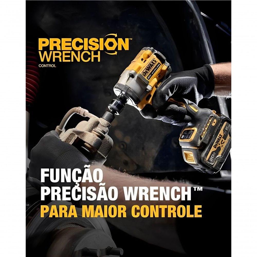 Chave Impacto 1/2 Dewalt Dcf922b B3 20v Brushless Atomic - 2