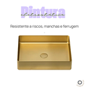 Ver imagem 6 de Cuba Retangular Domum -gold