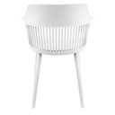 Ver imagem 5 de Kit com 2 Cadeira Marcela Montreal Jantar 140pp Cor:branco Branco